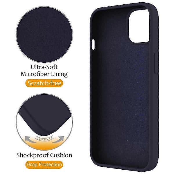【03】Magnetic Case for iPhone 11 with Ring Stand PC+Silicone Drop-proof Phone Case Sti Style I