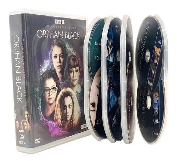 【03】ORPHAN BLACK Komplett Serie Säsong 1-5 (DVD 2017 15-Disc Box Set)