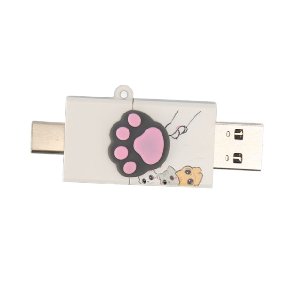 USB-minne Sött Tecknat U Disk Portabel USB3.0 Flash Disk för Telefon Laptop PC Högtalare 64GB 3.0