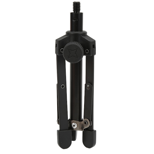 Mini Bærbart Tripod Mikrofonstativ Justerbar Højde Bordmikrofonstativ med 3/8 Tommer Skrue