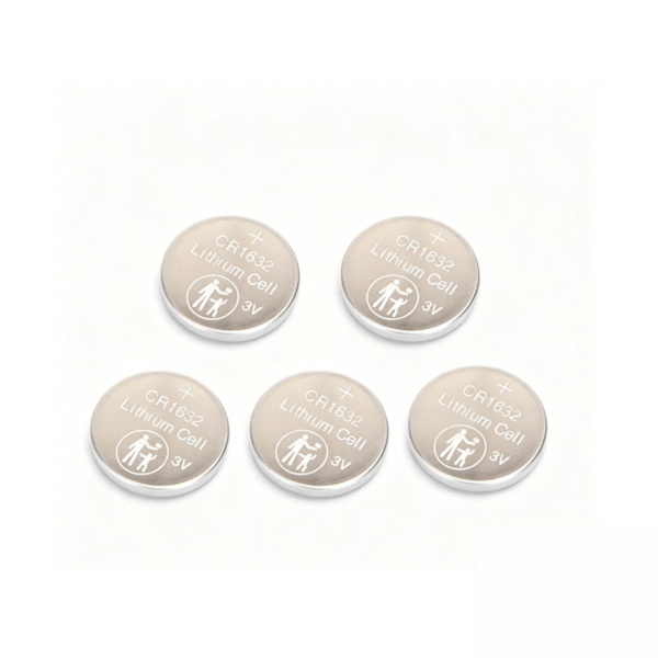 5 st knappbatteri CR1632 3V