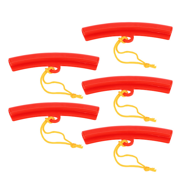 5 st Däckbytes skydd Röd Gummi Däckfälg Skydd Hjulbyte Fälgkant Sparare Verktyg
