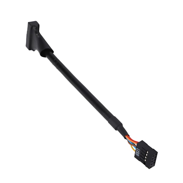 Bærbar USB 3.0 20 Pin Header Han til USB 2.0 9 Pin Hun Bundkort Adapter Kabel