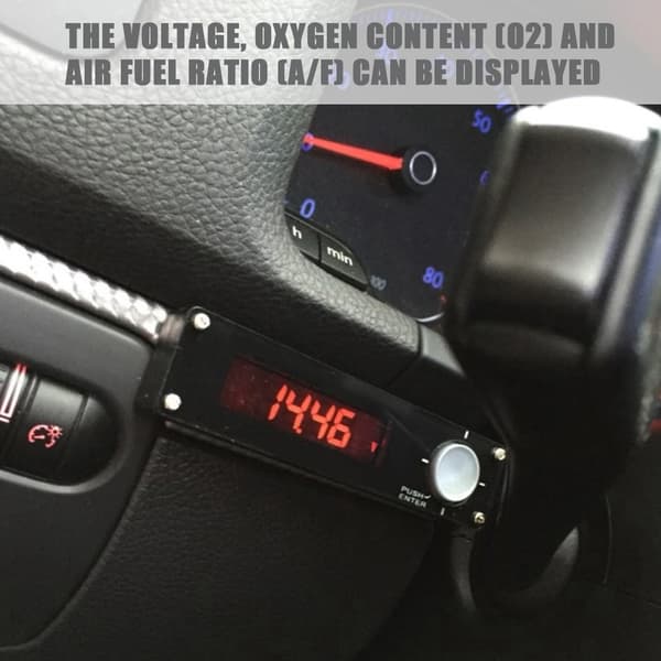 Auton turbotimeri - Digitaalinen LED-pysäköintiajan hidastin (punainen valo)