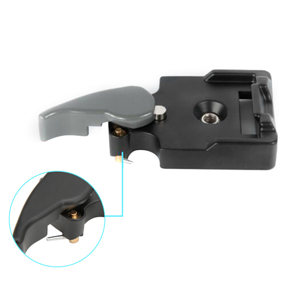 Kulhuvud Snabbkopplingsplatta Klämadapter Stabiliseringsplattor för Manfrotto 200PL-14