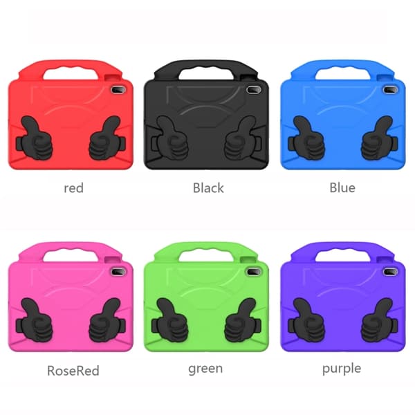 【03】iPad 11 11th Gen / 10.9 10th Gen 2022/2025 Kids EVA Shockproof Case with Kickstand Blå