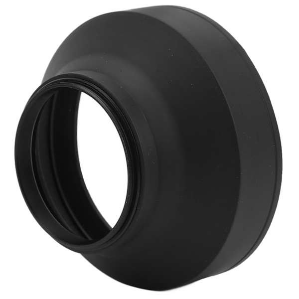 Kameralinse Solblænder Foldbar Forebygger Astigmatisme Forebygger Skader Digital Linse Solblænde til Kamera 58mm/2.3in