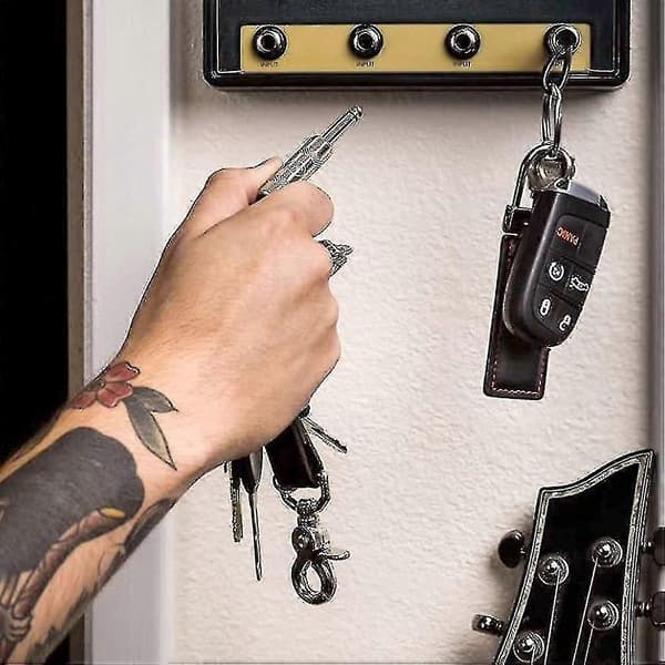 4 stk Marshall Dekorativ Nøglering Til Jack II Rack 2.0 Jcm800 Guitar Nøgle Hjemmefix