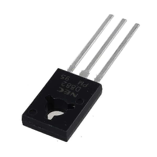 10 st NPN mellanstor effekttransistor D882