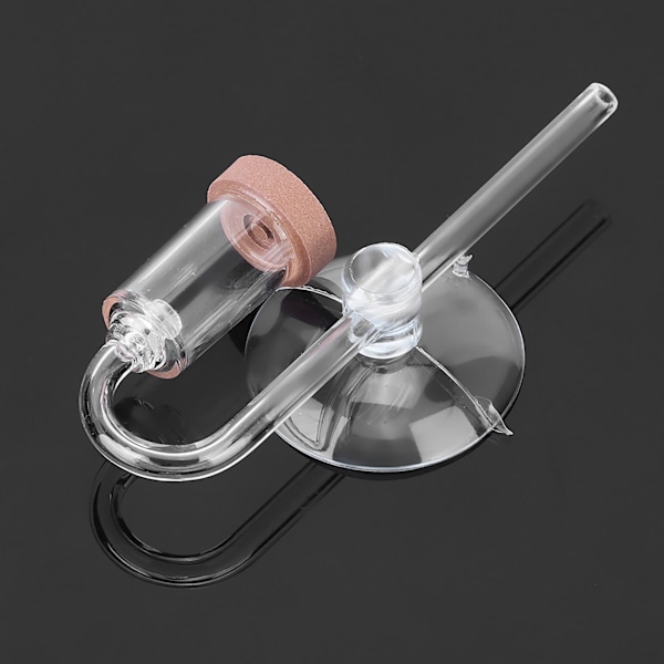 Akryl Akvarium Koldioxid Transparent Bubbelräknare Refiner Fisk Tank Vattenväxter CO2 Atomizer DiffuserM