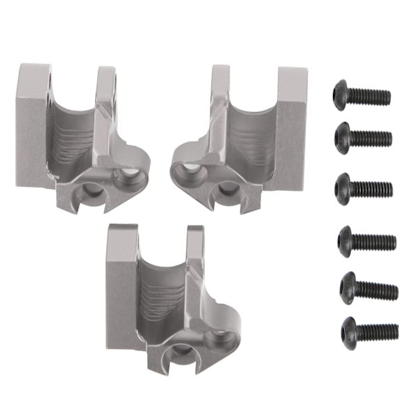 Aluminiumslegering Fast Kode Trækstang Passer til Axial SCX10 III AX103007 1/10 RC Bilmodel Titanium