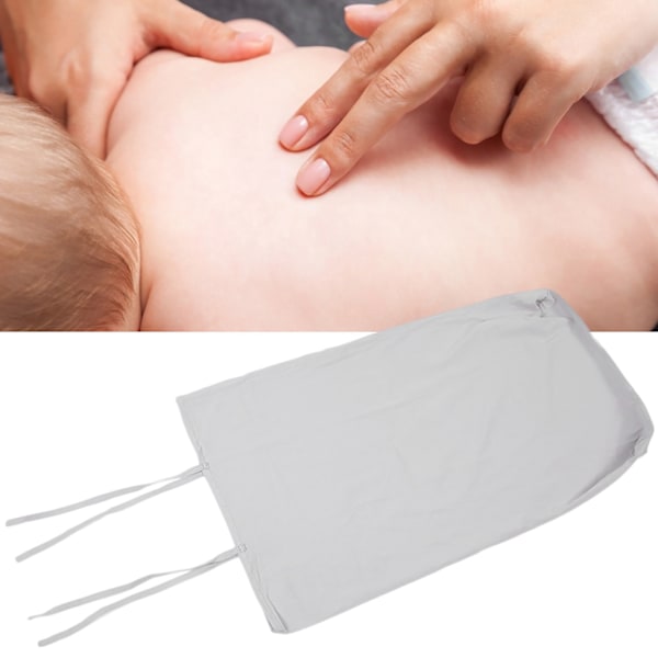 Baby Skötbordsöverdrag Mjukt Andningsbart Nyfött Spädbarn Skötbordsöverdrag Grå