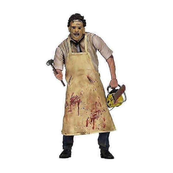 NECA Texas Chainsaw Massacre Leatherface 40-års jubilæumsudgave dukke model