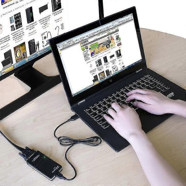 USB 2.0 - VGA, DVI, HDMI -sovitin, resoluutio: 1920*1080 (musta)