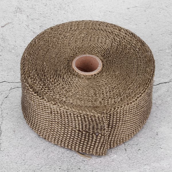 Bil Høj Varmeisolering Glasfiber Bil Udstødningsrør Wrap Tape Auto Tilbehør 10m