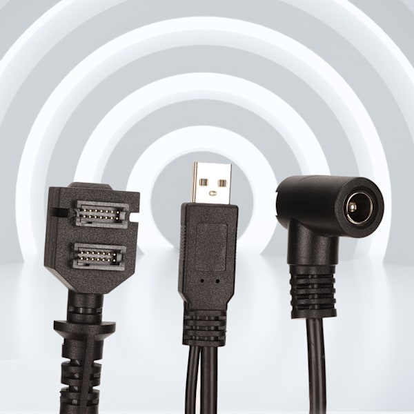 Optimoitu otsikko: Verifone VX805 VX820 Kaksois-USB-kaapeli