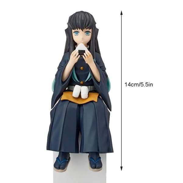 Anime Figurer Dekor Anime Tecknad Modell Bilprydnad för Sovrum Sängbord Vardagsrum