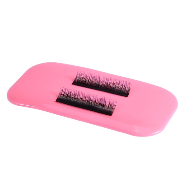 Förtjocka Makeup Mjuk Silikon Ögonfransförlängningsverktyg Återanvändbar Falsk Ögonfranslim Pad Rosa