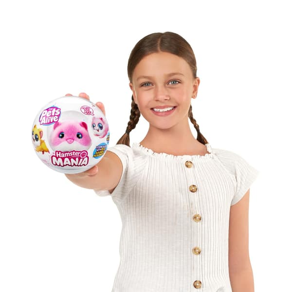 【03】Pets Alive Hamster Mania Pink Monivärinen Multif\u00e4rg pink