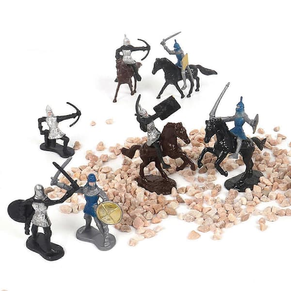28 stk. soldatmodelstatuefigur actionfigur drengegave boutique-samlinger