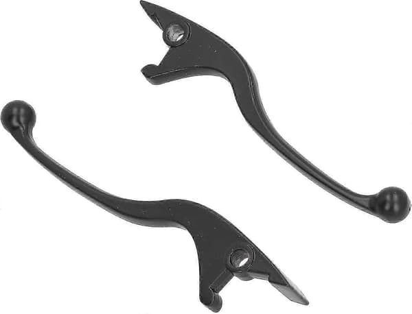 Bremsegreb Aluminiumlegering Sort Erstatning Til Motorcykel Knallert ATV Sort (2 stk)