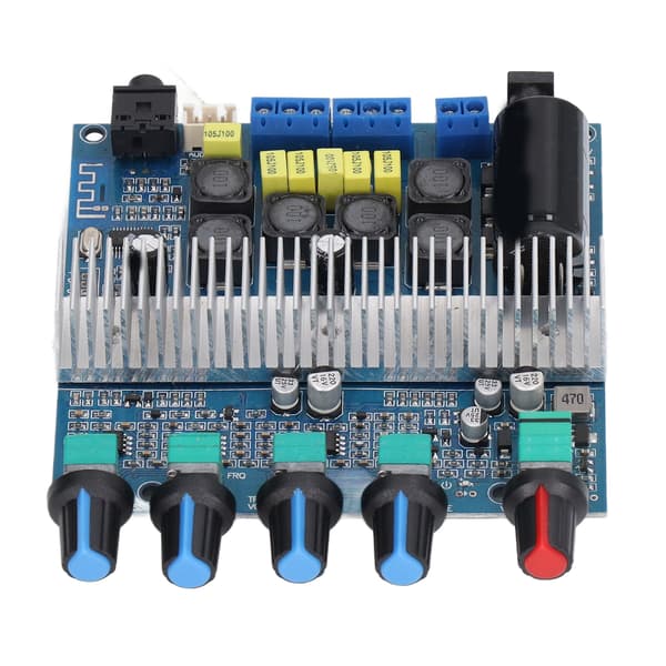 Digital effektforstærker TPA3116D2 Chip 3-kanals Bluetooth 4.2 lydkort til højttaler 12-24V