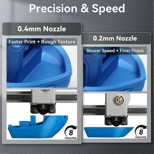 2-sarjan hotend-sarja Bambu-Lab A1/A1 Mini -3D-tulostimelle, 3D-tulostimen osat, vara-tulostuspää Bambu-Lab A1/A1 Mini -3D-tulostimelle