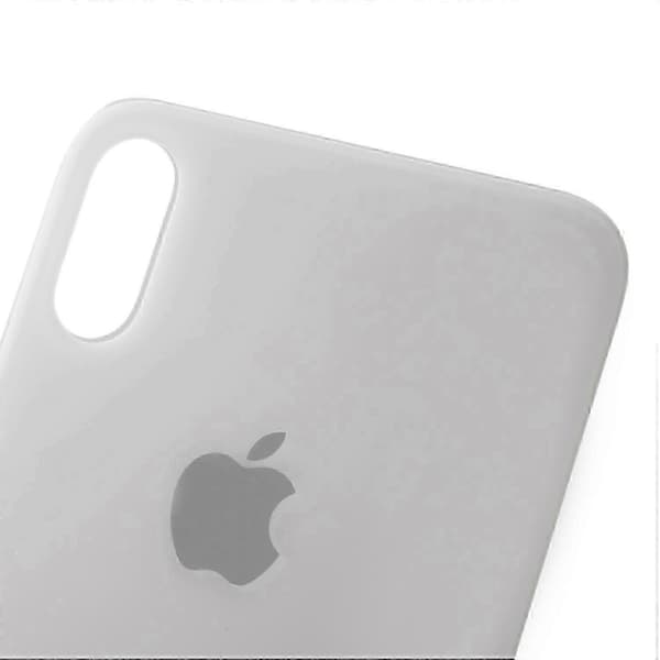 Högkvalitativt bakstycke i glas för iPhone X (ten), ZXL White