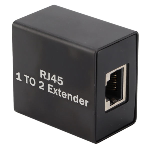 Ethernet Splitter RJ45 Netværksstik Adapter Ethernet Socket Extender Splitter Én til To Splitter