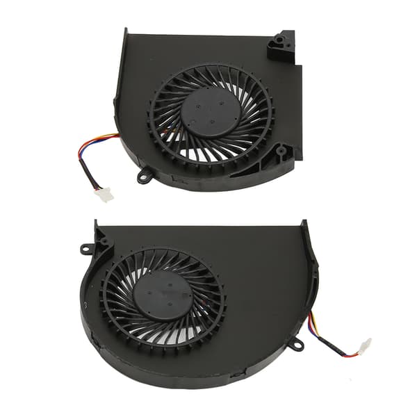 CPU GPU Kylfläkt Snabb Värmeavledning Hållbar Bärbar Ersättnings CPU GPU Fläkt för Dell Alienware 17 R4 R5 P31E
