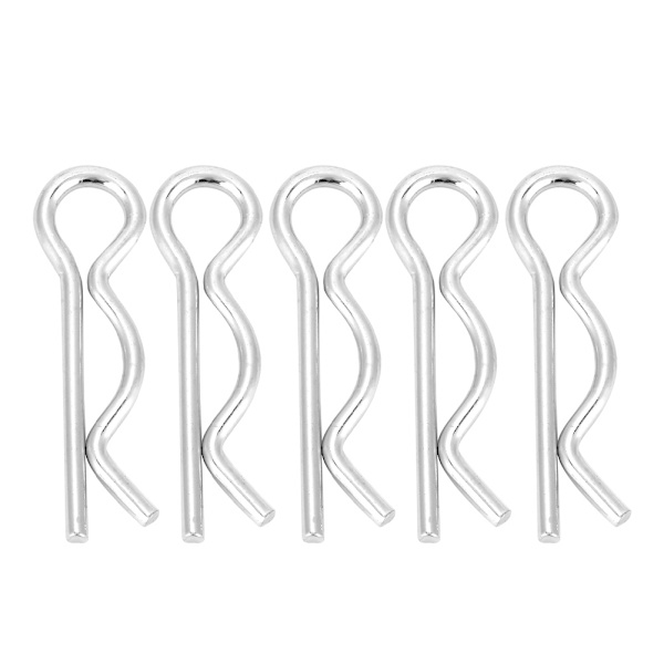 R Splint Retainer Splint Fästklämma Ljusförzinkad (2*40mm 20st)