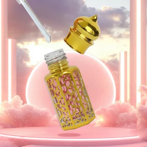 Arabisk roll-on parfymdripstick. Alkoholfri. Blommig gourmanddoft. Långvarig doft. Bärbar.