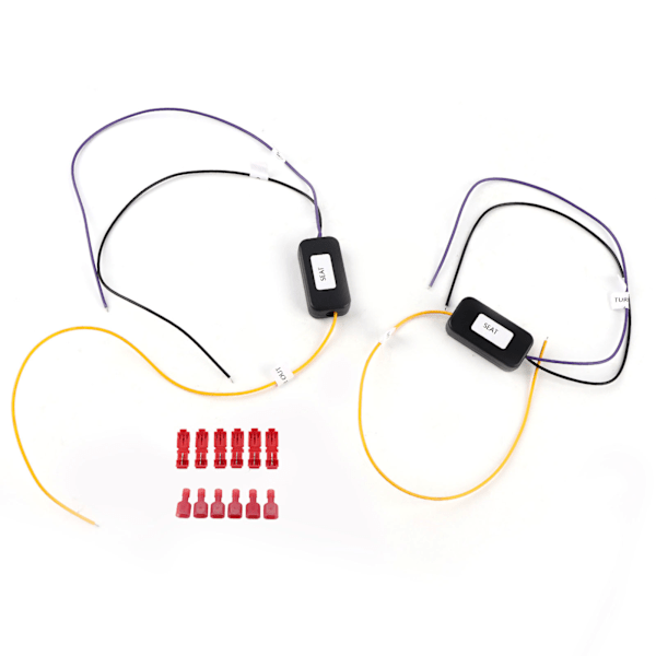 LED Baglygter Dynamisk Blinklys Adapter Ledningsnet Blinklys Modul Sæt Passer til Seat Leon MK3 5F 2013-2020