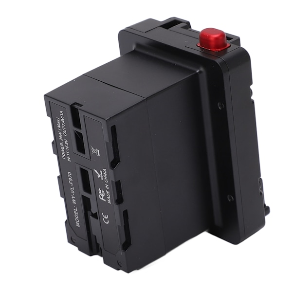 V Mount-batteri till NPF NP‑F970 F960 Batteriomvandlare Adapterplatta Strömförsörjning Splitteradapter