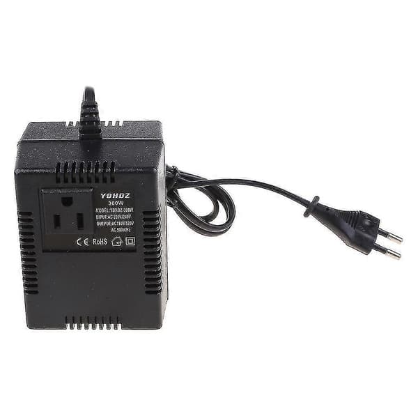 300w 220/240v til 110/120v AC trinvis nedadgående rejsespændingstransformator