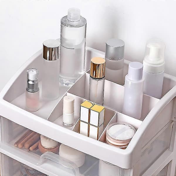 skuffer plast kosmetisk opbevaring smykkebeholder organizer make makeup