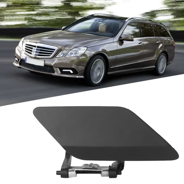 Dæksel til forlygtevaskerdyse 2128600108 2128600208 Passer til Mercedes E Klasse W212 E200 E260 E250 E300 08-13 (Højre)