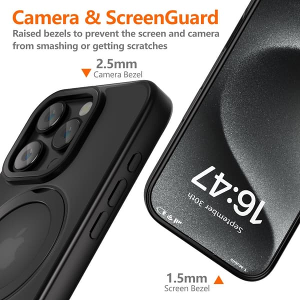 【03】Tech-Protect iPhone 16 Pro Cover MagSafe MagRing Mat Sort 60