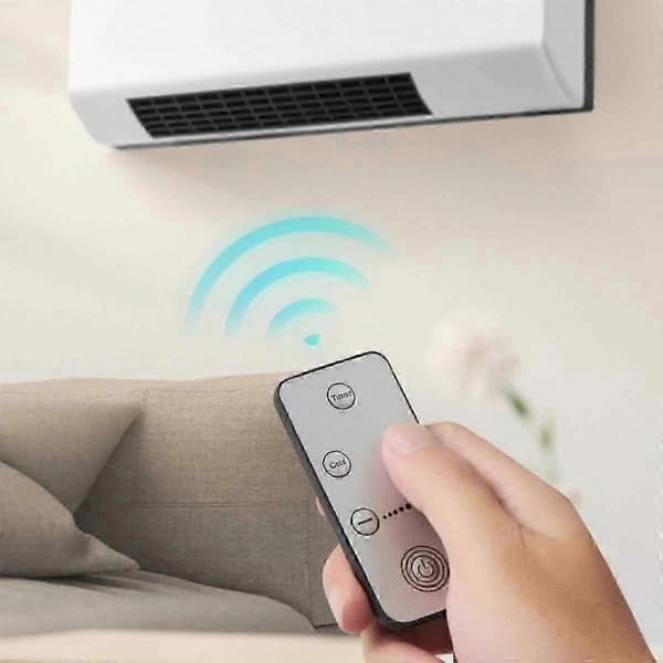 Bærbar mini-aircondition med trådløs fjernbetjening til små rum