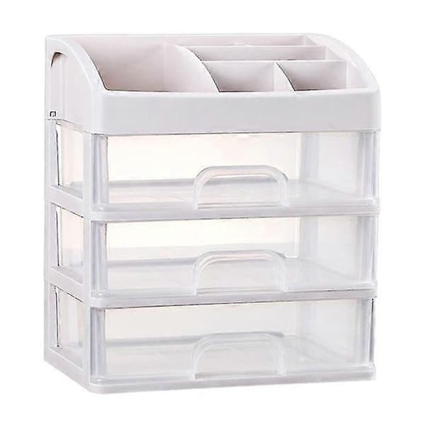 skuffer plast kosmetisk opbevaring smykkebeholder organizer make makeup