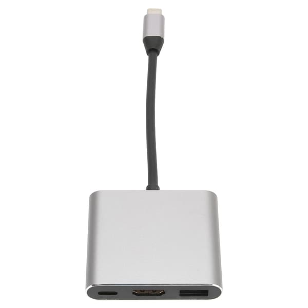 USB C - HD Multimedia Interface -keskitin 3 in 1 4K UHD 3840x2160 30Hz Type C - HD Multimedia Interface 4K USB 3.0 USB C -keskitin
