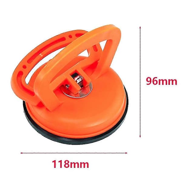 Bilbucklor Reparationsverktyg Mini Avdragare Bilkaross Panel Buckla Sugkopp 4st orange