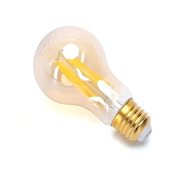 WB Filament WiFi Smart Pære A60 E27, Ravgyldent Glas, App-kontrol