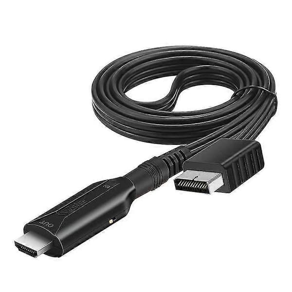 【03】Til Playstation 2 PS2 til HDMI-kompatibel adapterkabel HD RCA AV Audio Video