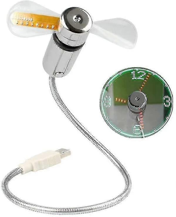 USB-urventilator med realtidsvisningsfunktion $USB-urventilator