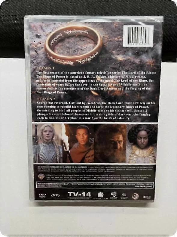 【03】Ringenes Herre: Magtringene Sæson 1-2 Engelsk Version 6DVD