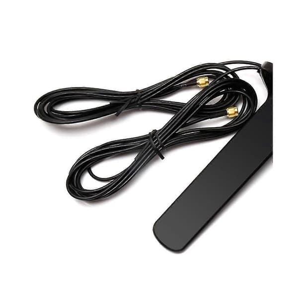 Gsm 4g 5g Antenn 600-6000mhz 12dbi Högförstärknings Omni Magnetisk Basantenn För Cpe (ts9) Musta