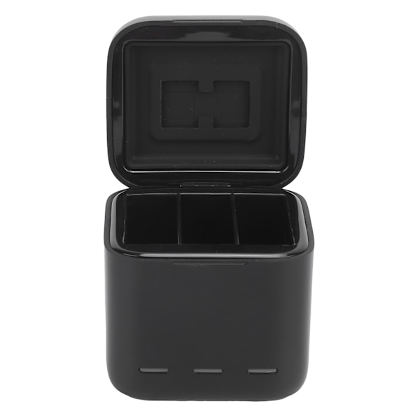 TELESIN 3-kanals batterioplader Batteriopbevaring Opladningsetui Boks til GoPro Hero 9
