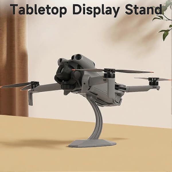 Drone-näyttöteline DJI Mini 5/4/3 Prolle, vakaa pöytäteline, välttämättömät drone-tarvikkeet Harmaa