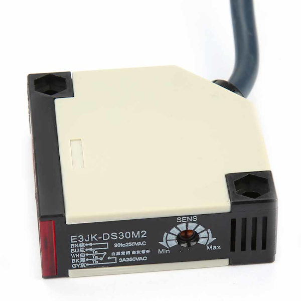 Fotoelektrisk sensor kontakt spejlreflekssensor E3JK-DS30M2 (normalt lukket)